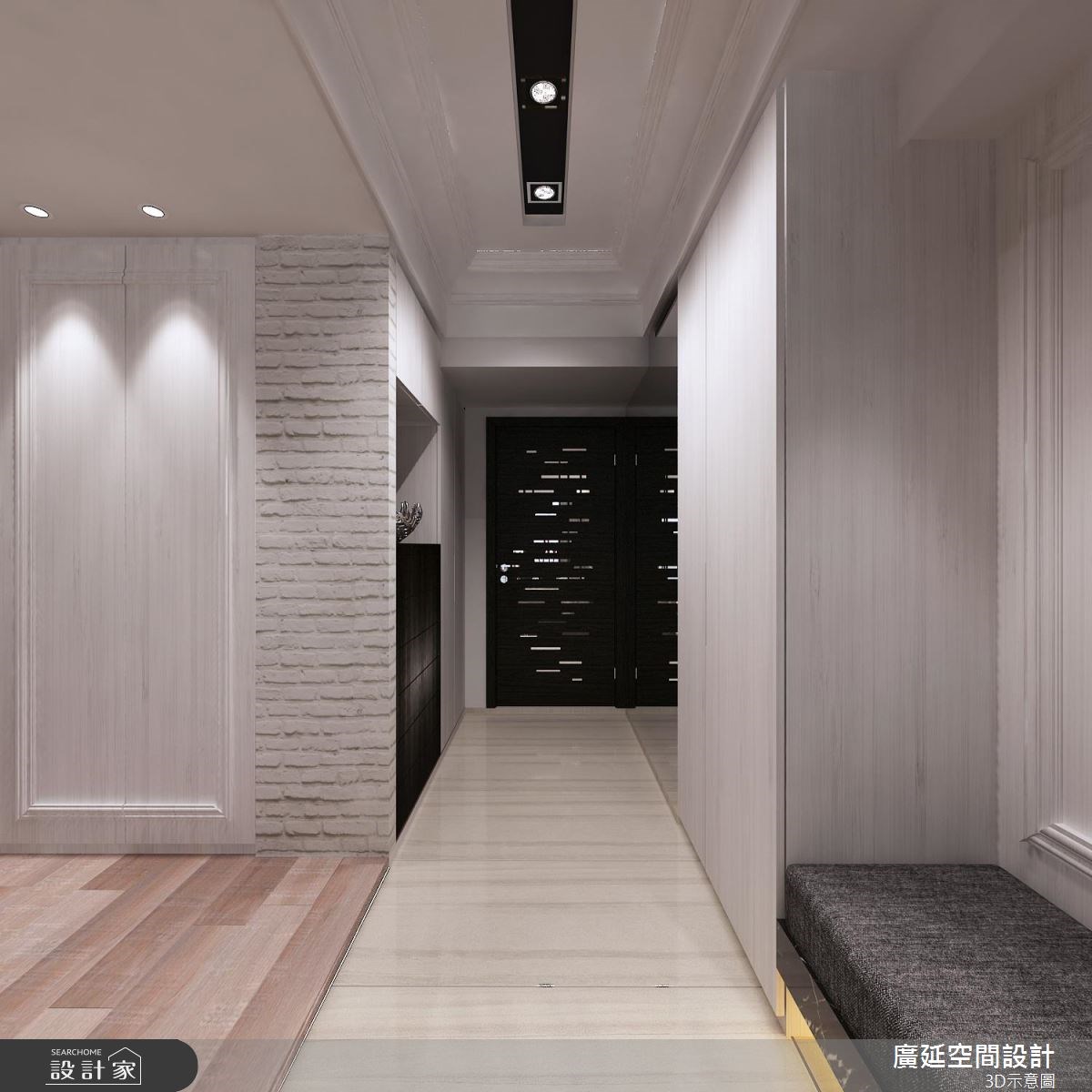 26坪預售屋＿新古典玄關臥榻案例圖片＿廣延空間設計＿廣延_10.中壢陳公館之1