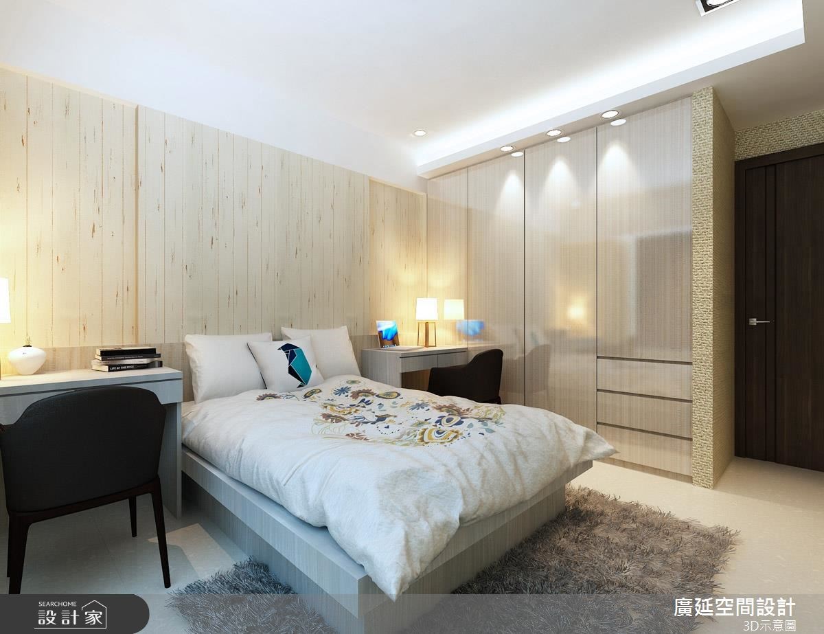 42坪新成屋(5年以下)＿混搭風臥室案例圖片＿廣延空間設計＿廣延_14.台北周公館之6
