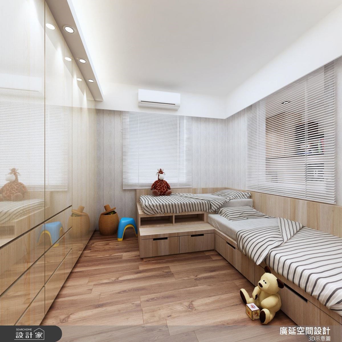 35坪老屋(16~30年)＿現代風臥室案例圖片＿廣延空間設計＿廣延_15.桃園邱公館之6