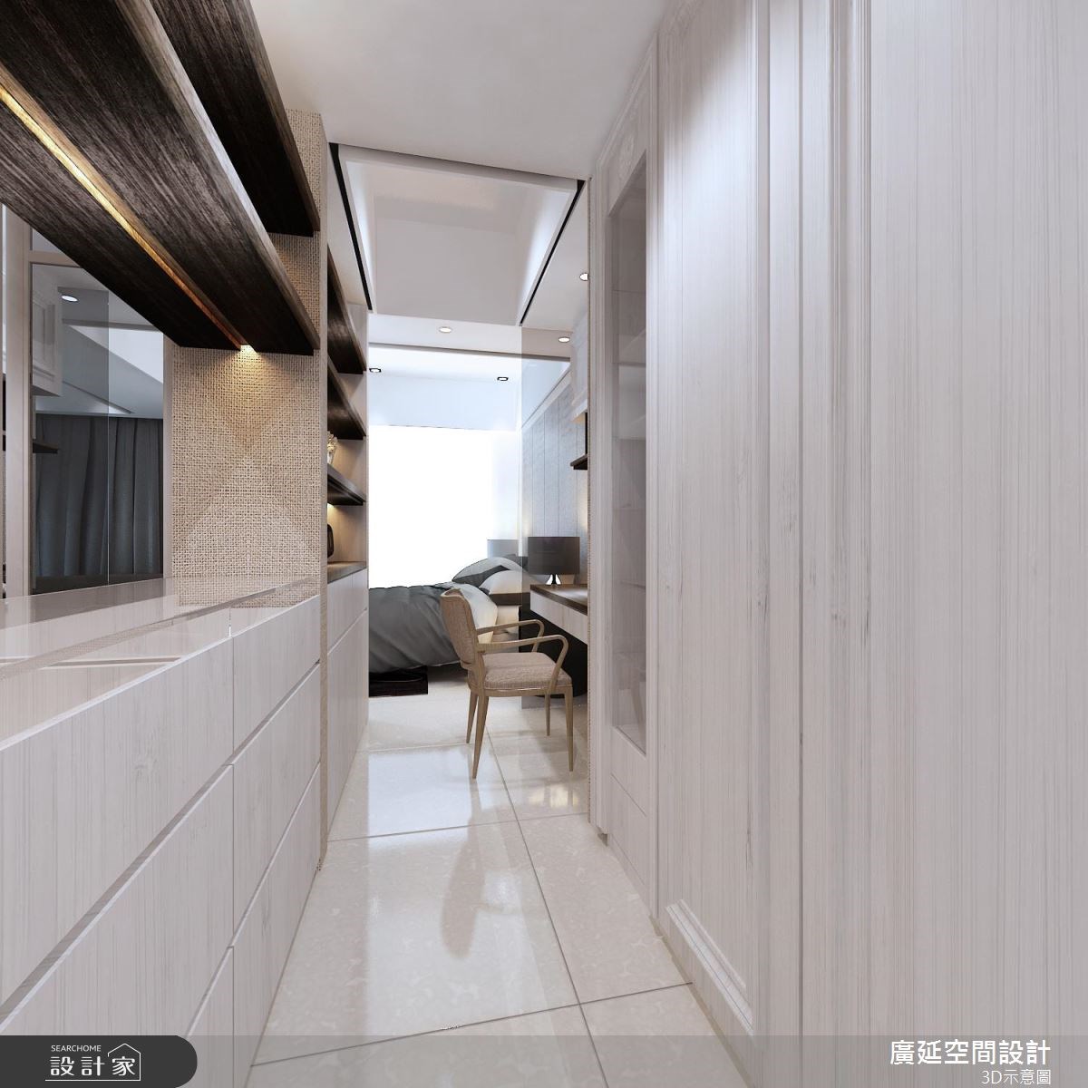 45坪新成屋(5年以下)＿新古典走廊案例圖片＿廣延空間設計＿廣延_16之7