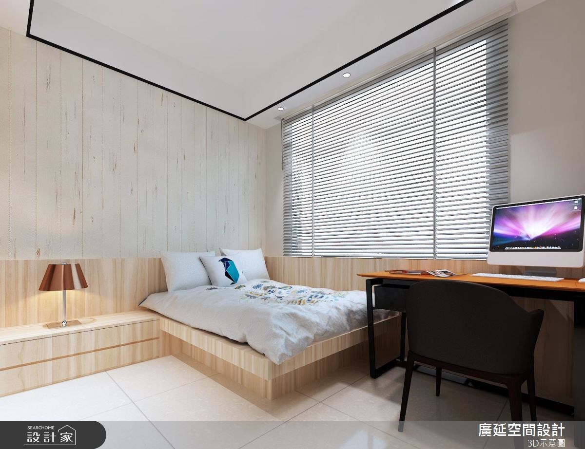 45坪新成屋(5年以下)＿新古典臥室案例圖片＿廣延空間設計＿廣延_16之8