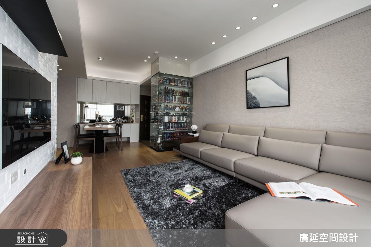 25坪老屋(16~30年)＿現代風客廳案例圖片＿廣延空間設計＿廣延_20之8