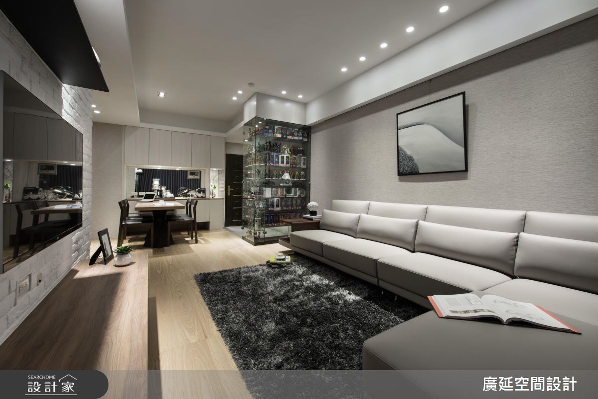 25坪老屋(16~30年)＿現代風客廳案例圖片＿廣延空間設計＿廣延_20之9