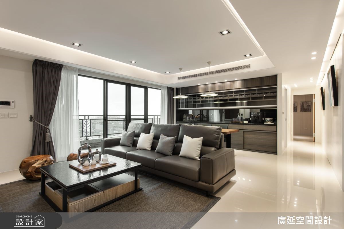 35坪新成屋(5年以下)＿現代風客廳案例圖片＿廣延空間設計＿廣延_23之1