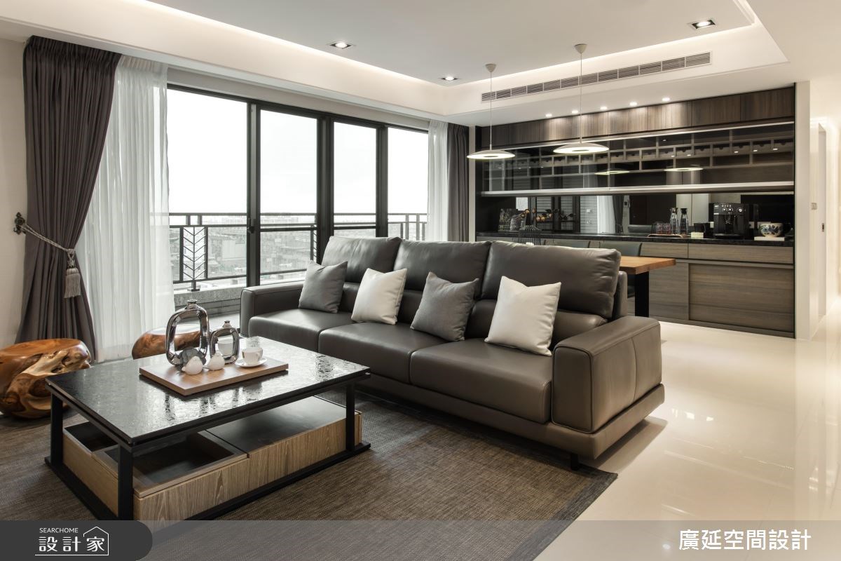 35坪新成屋(5年以下)＿現代風客廳案例圖片＿廣延空間設計＿廣延_23之2