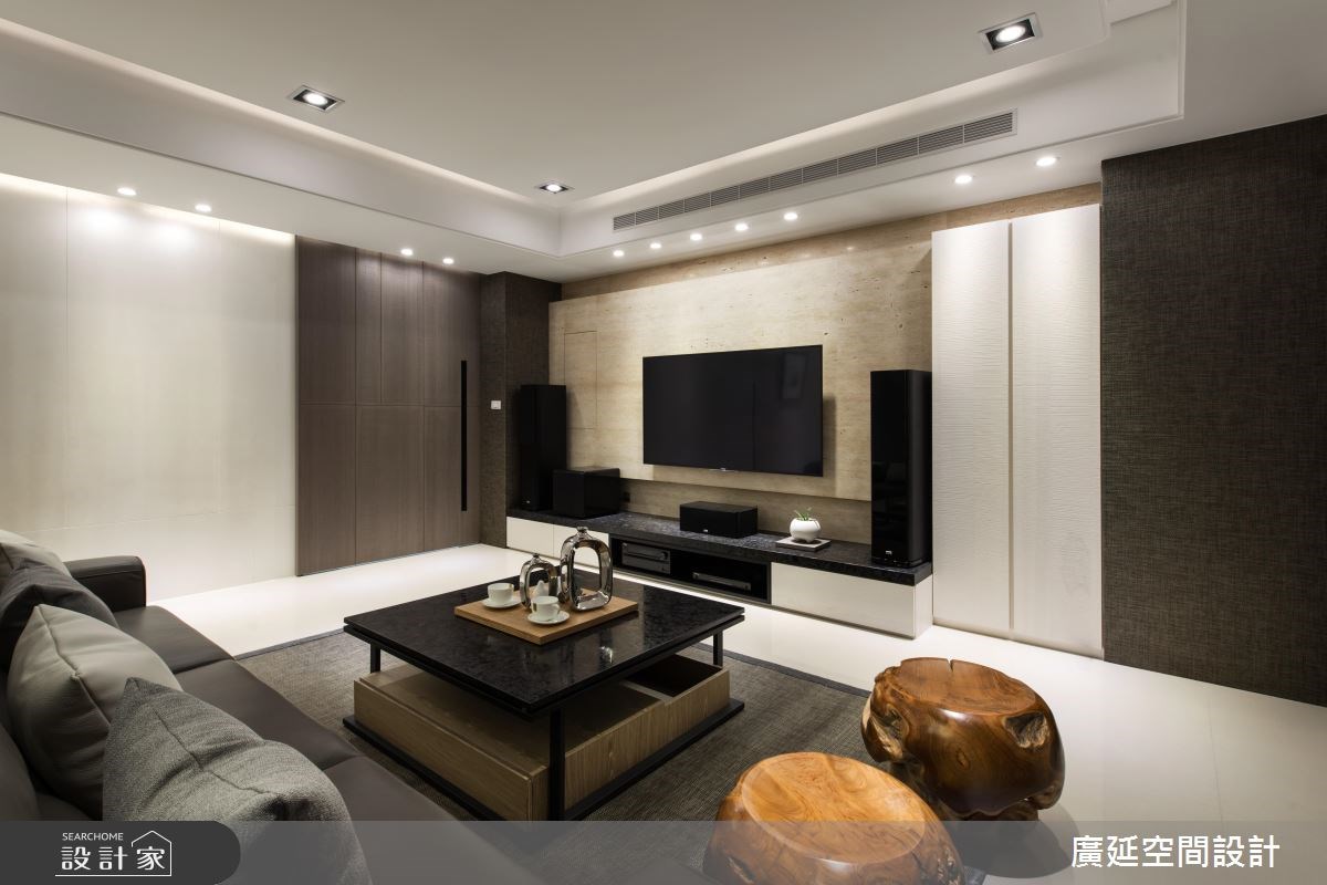 35坪新成屋(5年以下)＿現代風客廳案例圖片＿廣延空間設計＿廣延_23之7