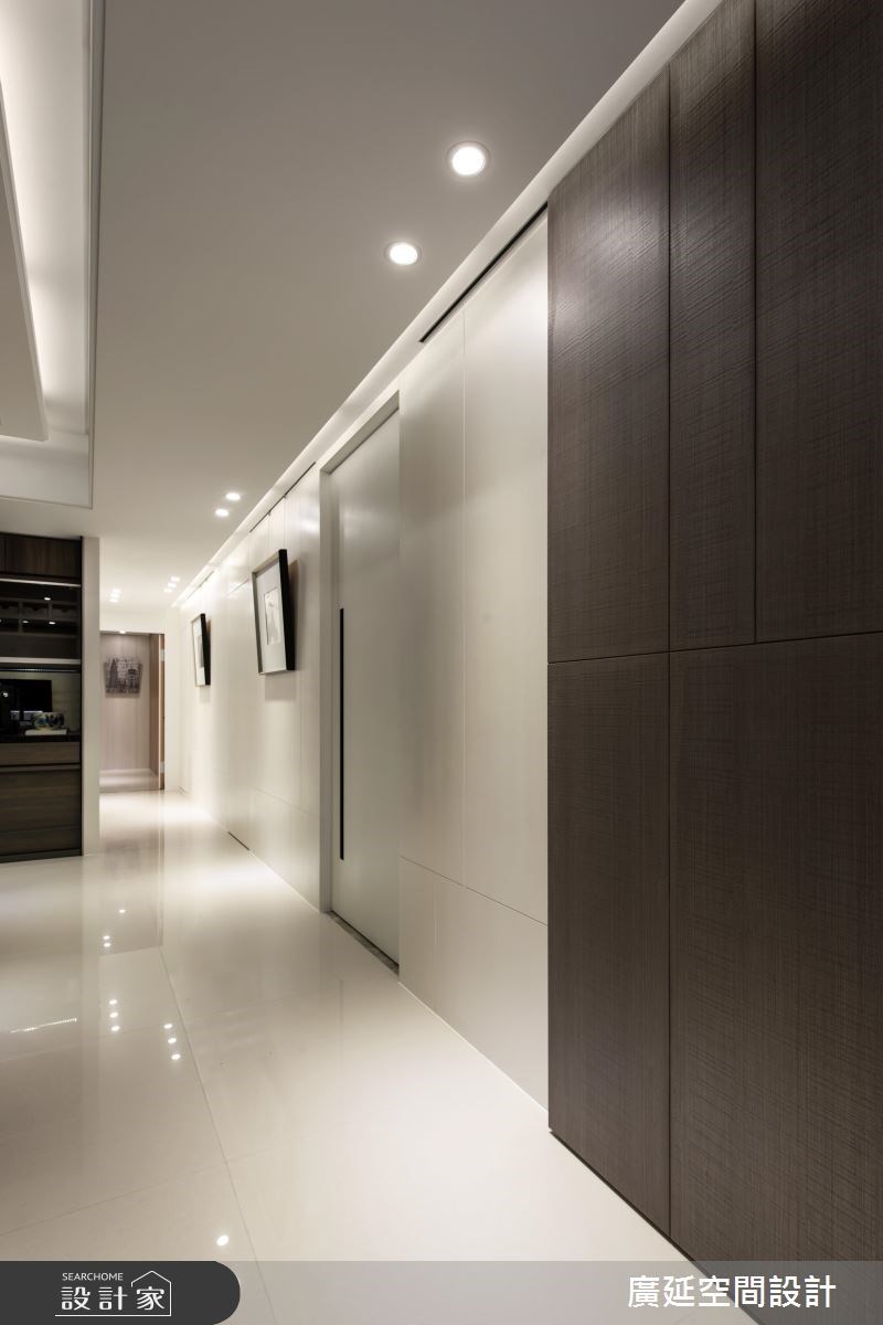 35坪新成屋(5年以下)＿現代風走廊案例圖片＿廣延空間設計＿廣延_23之11