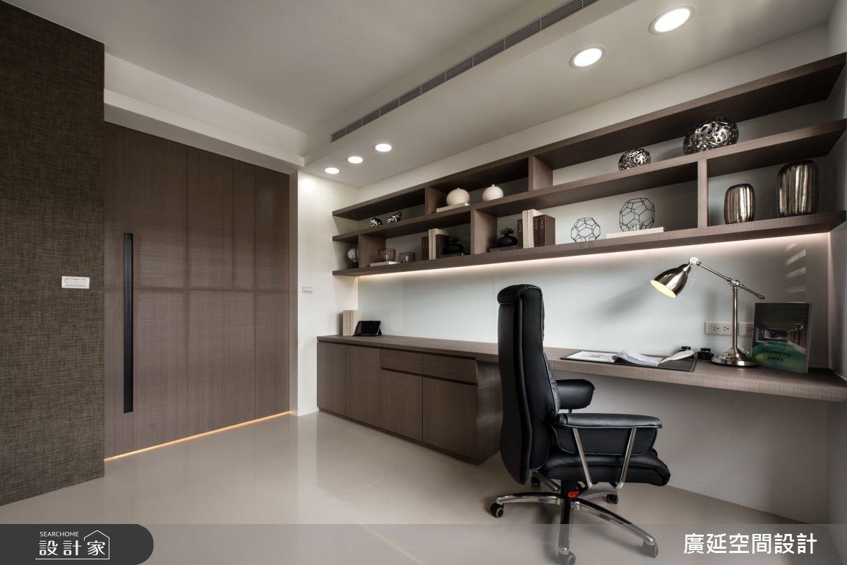 35坪新成屋(5年以下)＿現代風書房案例圖片＿廣延空間設計＿廣延_23之17