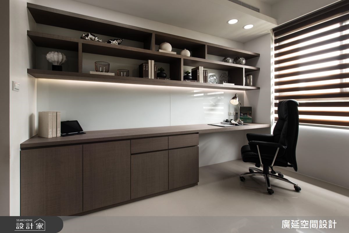 35坪新成屋(5年以下)＿現代風書房案例圖片＿廣延空間設計＿廣延_23之19