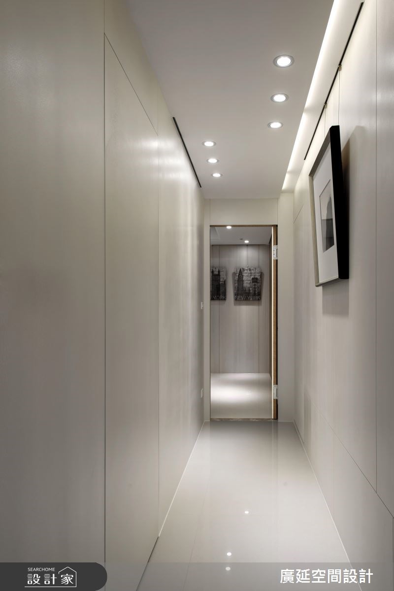 35坪新成屋(5年以下)＿現代風走廊案例圖片＿廣延空間設計＿廣延_23之20