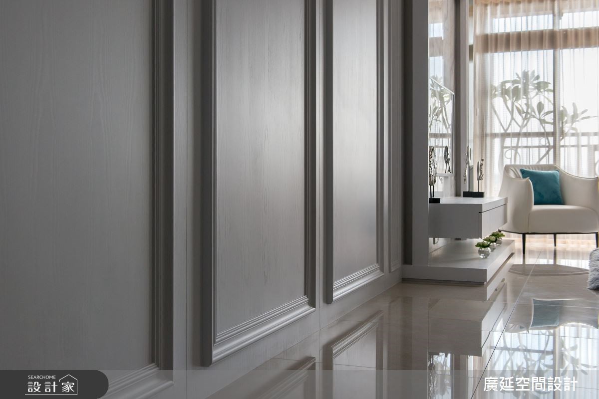 45坪新成屋(5年以下)＿新古典客廳案例圖片＿廣延空間設計＿廣延_24.中壢實品屋之8
