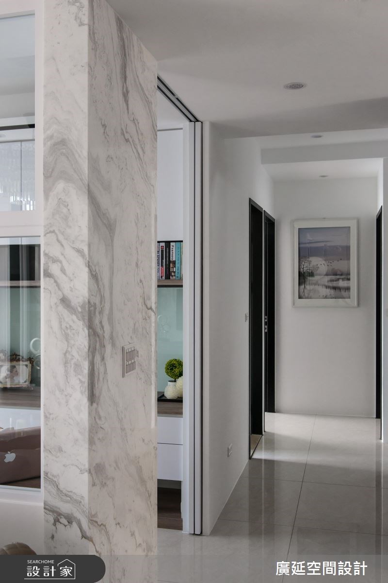 45坪新成屋(5年以下)＿新古典走廊案例圖片＿廣延空間設計＿廣延_24.中壢實品屋之25