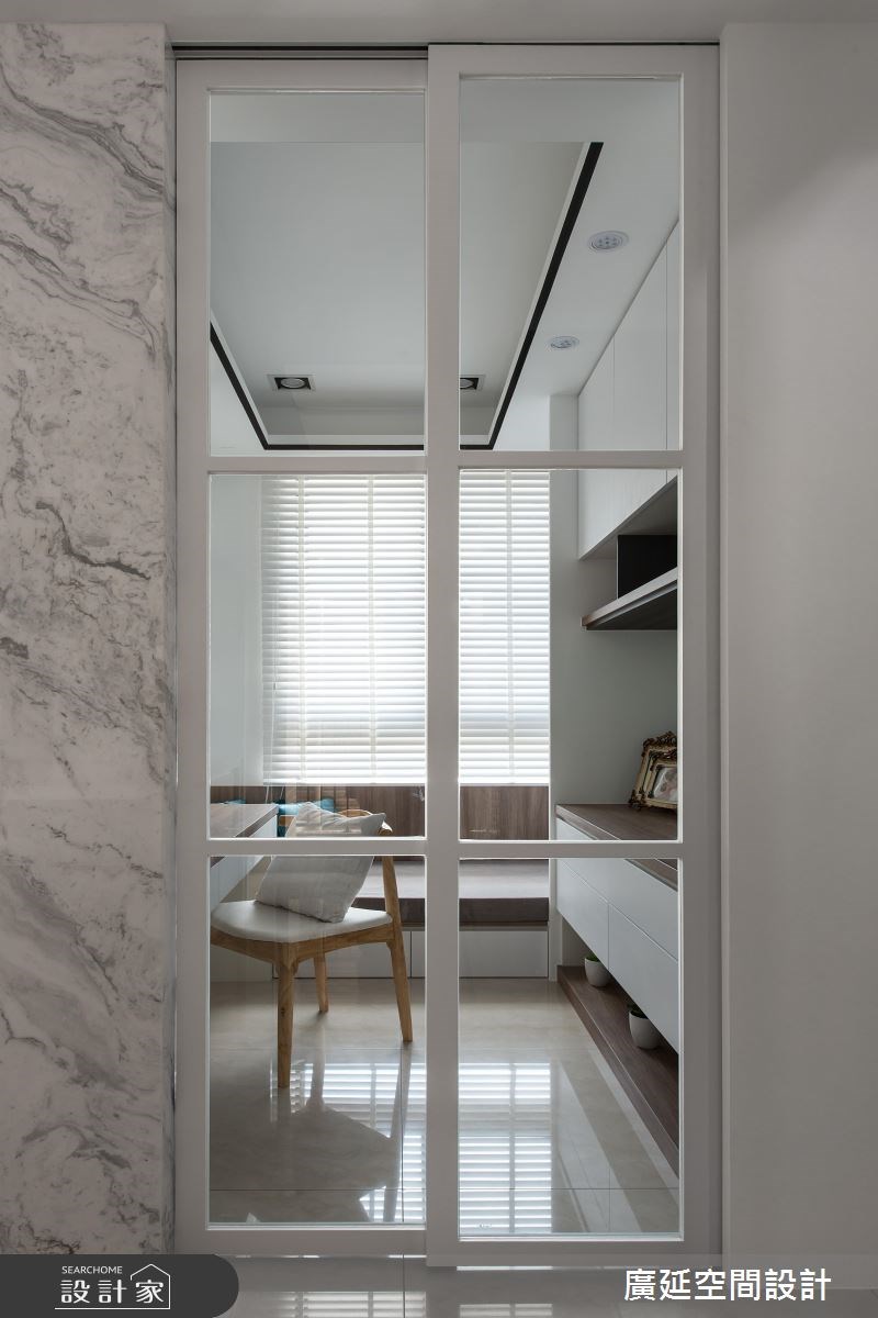 45坪新成屋(5年以下)＿新古典書房案例圖片＿廣延空間設計＿廣延_24.中壢實品屋之27