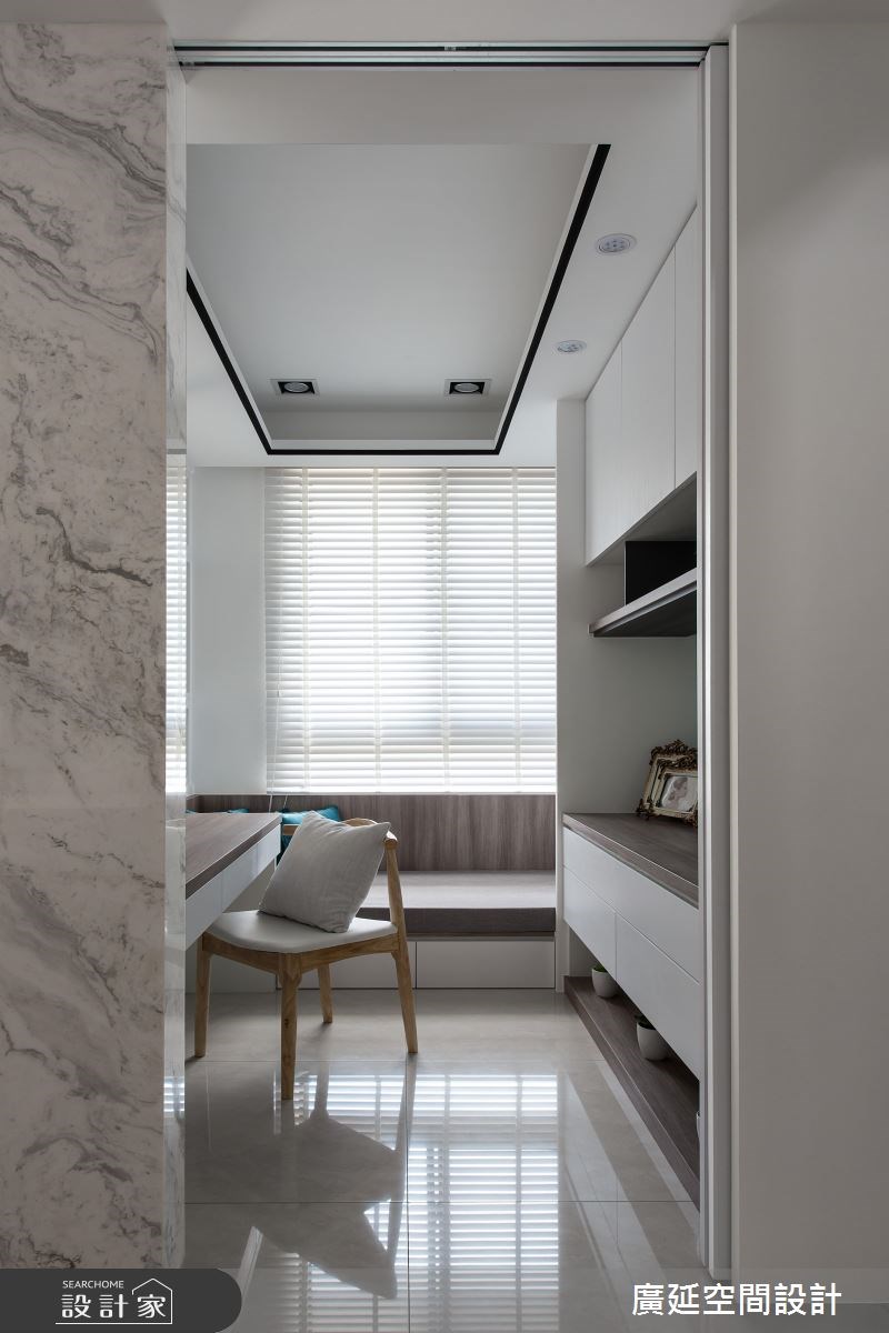 45坪新成屋(5年以下)＿新古典書房案例圖片＿廣延空間設計＿廣延_24.中壢實品屋之28