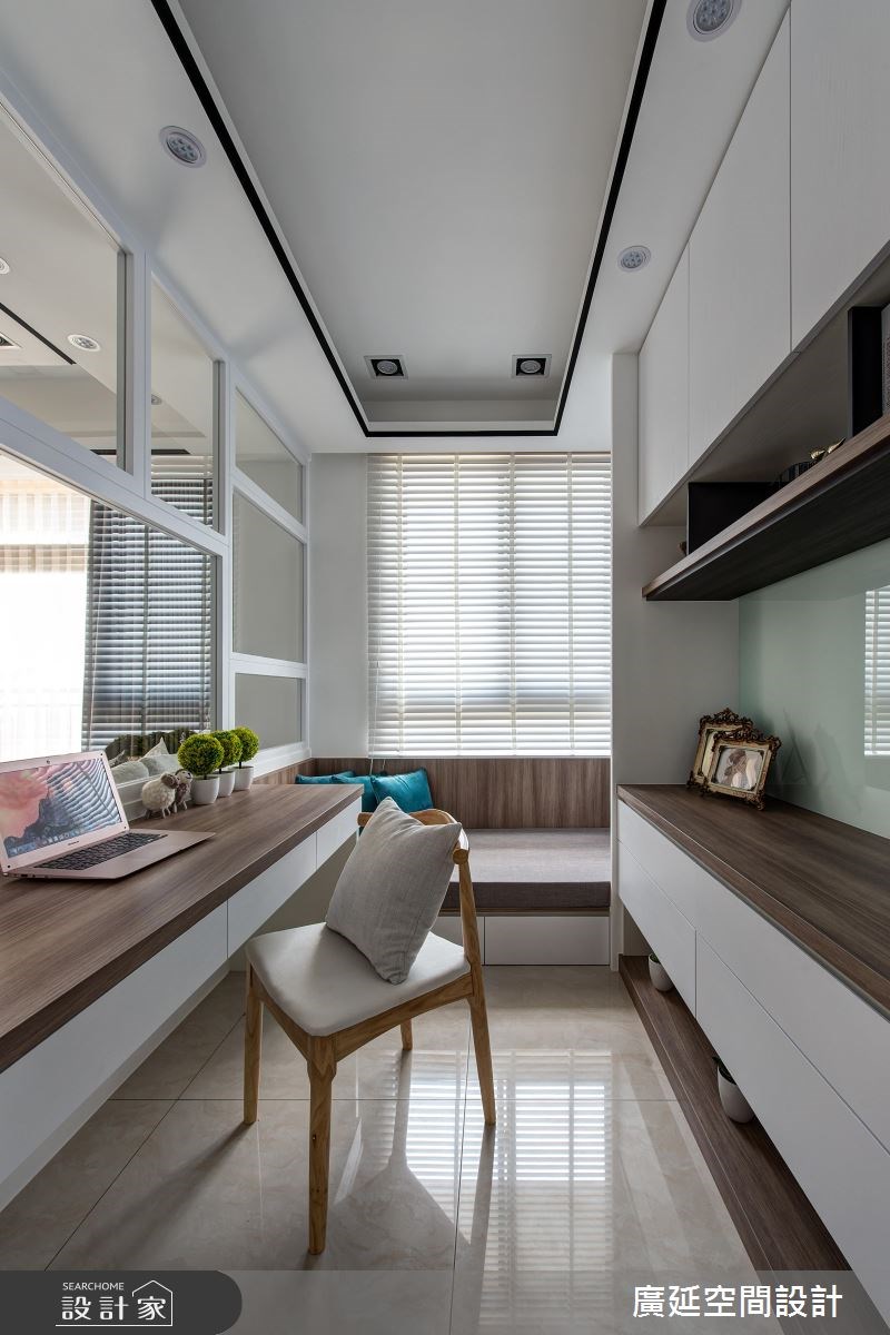 45坪新成屋(5年以下)＿新古典書房案例圖片＿廣延空間設計＿廣延_24.中壢實品屋之29