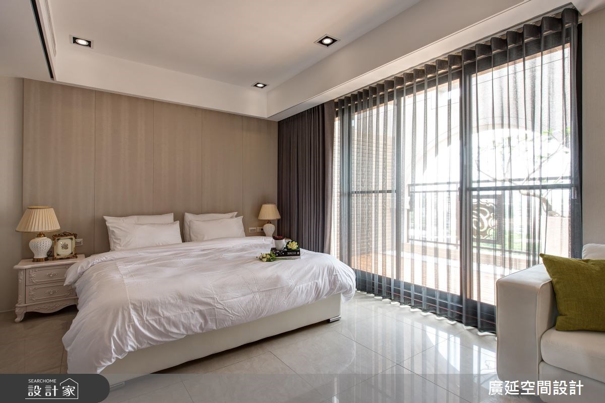 45坪新成屋(5年以下)＿新古典臥室案例圖片＿廣延空間設計＿廣延_24.中壢實品屋之36