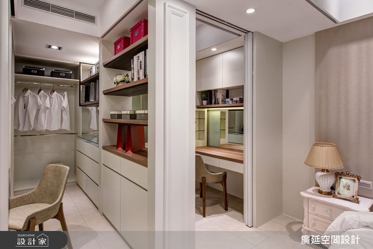 45坪新成屋(5年以下)＿新古典更衣間案例圖片＿廣延空間設計＿廣延_24.中壢實品屋之43