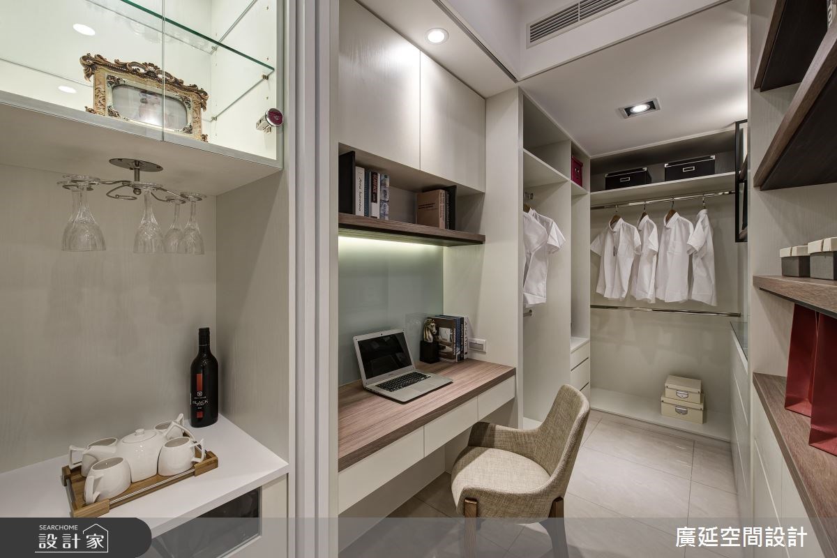 45坪新成屋(5年以下)＿新古典更衣間案例圖片＿廣延空間設計＿廣延_24.中壢實品屋之45