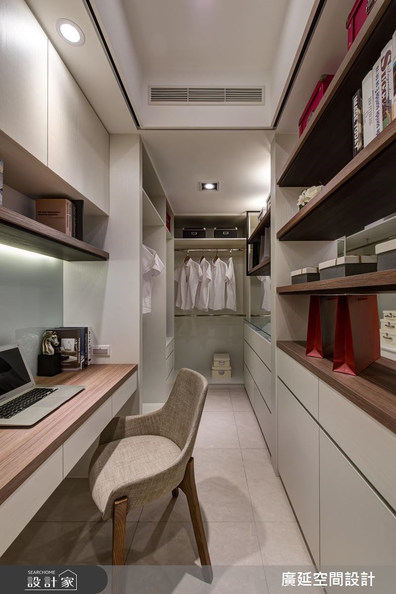 45坪新成屋(5年以下)＿新古典更衣間案例圖片＿廣延空間設計＿廣延_24.中壢實品屋之46
