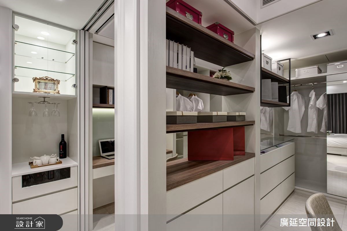 45坪新成屋(5年以下)＿新古典更衣間案例圖片＿廣延空間設計＿廣延_24.中壢實品屋之47