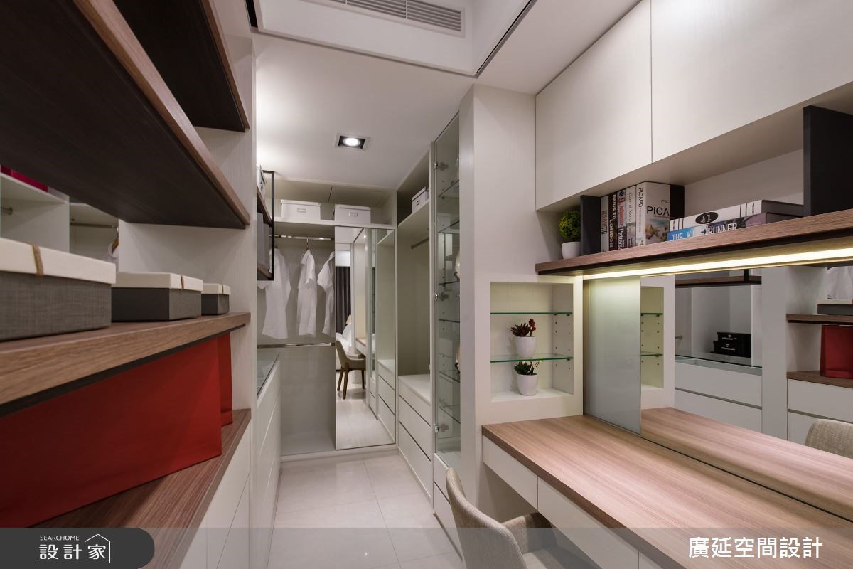 45坪新成屋(5年以下)＿新古典更衣間案例圖片＿廣延空間設計＿廣延_24.中壢實品屋之48