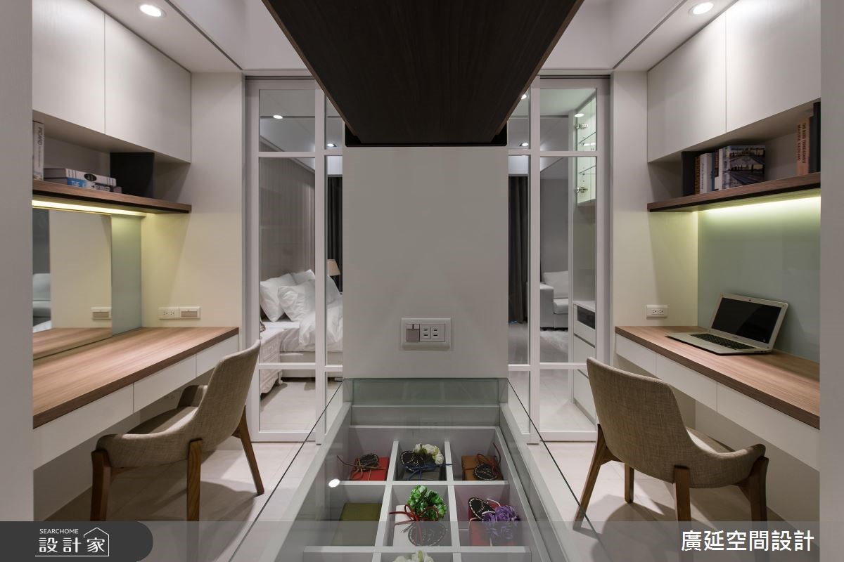 45坪新成屋(5年以下)＿新古典更衣間案例圖片＿廣延空間設計＿廣延_24.中壢實品屋之51