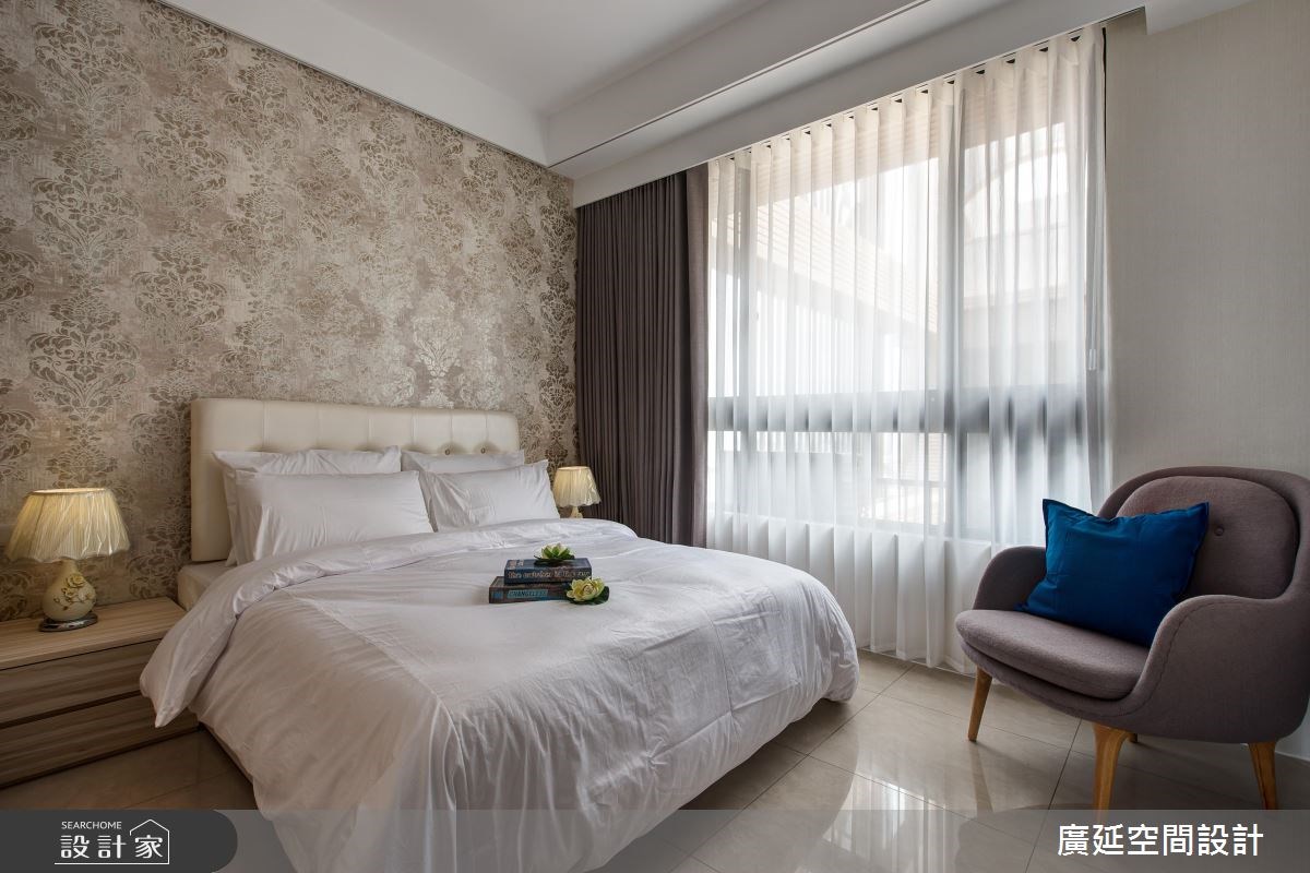 45坪新成屋(5年以下)＿新古典臥室案例圖片＿廣延空間設計＿廣延_24.中壢實品屋之53