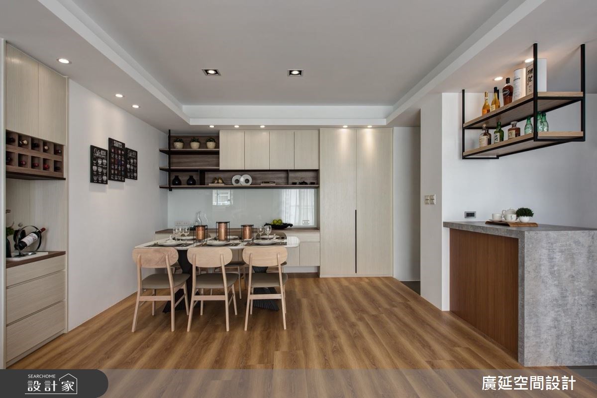30坪老屋(16~30年)＿北歐風餐廳案例圖片＿廣延空間設計＿廣延_25之4