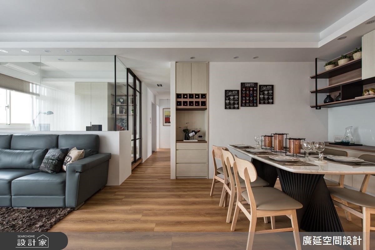 30坪老屋(16~30年)＿北歐風餐廳案例圖片＿廣延空間設計＿廣延_25之8