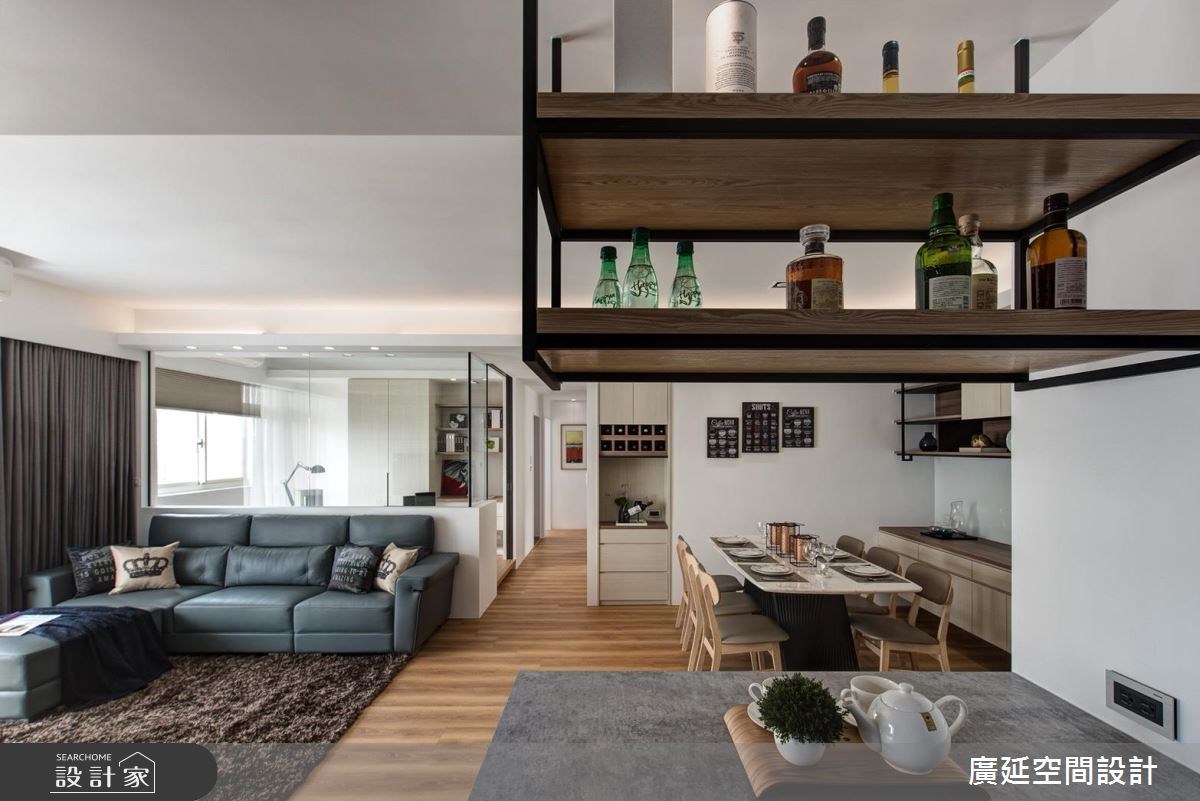 30坪老屋(16~30年)＿北歐風客廳案例圖片＿廣延空間設計＿廣延_25之12