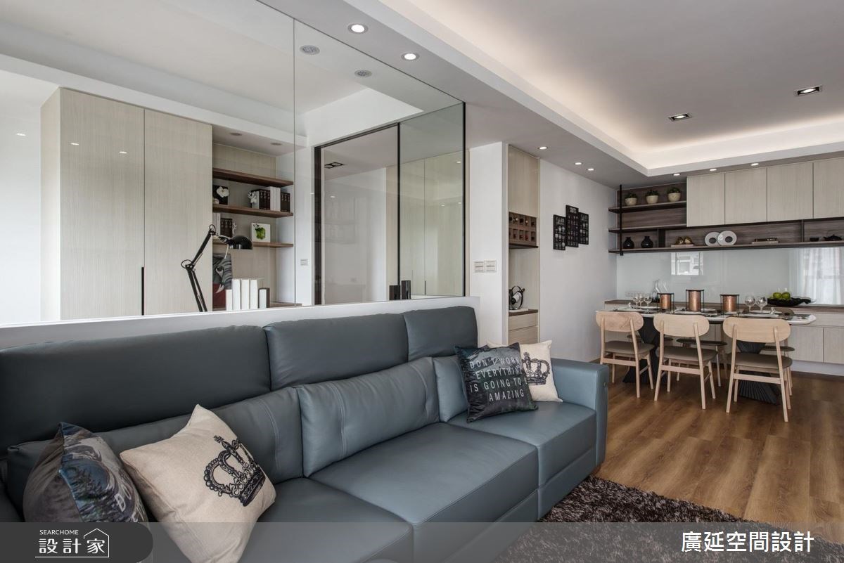 30坪老屋(16~30年)＿北歐風客廳案例圖片＿廣延空間設計＿廣延_25之14