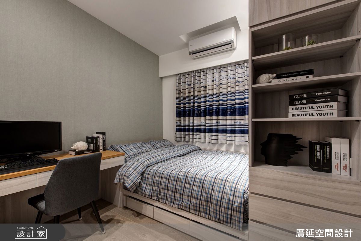 28坪新成屋(5年以下)＿現代風臥室案例圖片＿廣延空間設計＿廣延_26之21