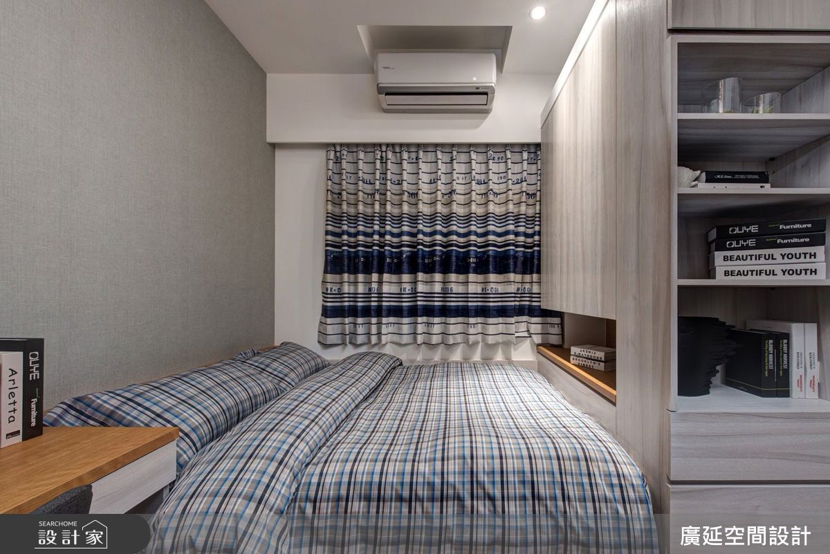 28坪新成屋(5年以下)＿現代風臥室案例圖片＿廣延空間設計＿廣延_26之22