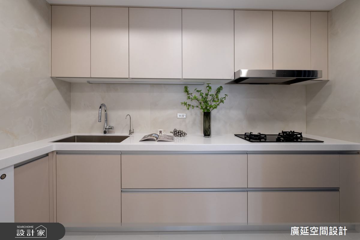 50坪新成屋(5年以下)＿現代風廚房案例圖片＿廣延空間設計＿廣延_31之23