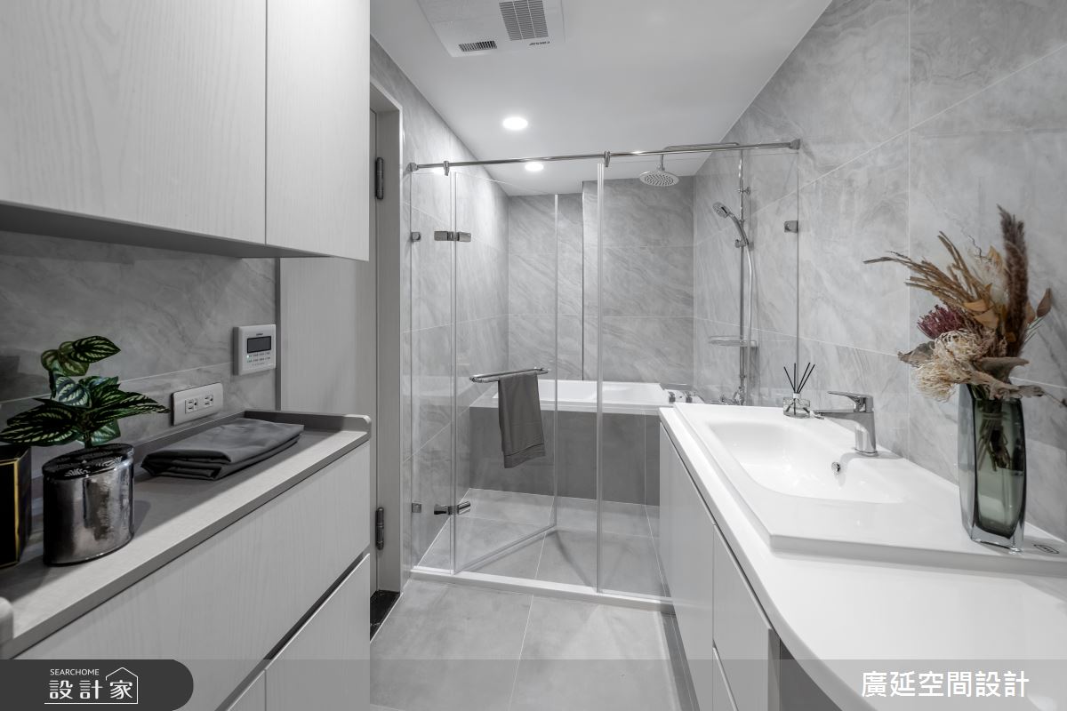 50坪新成屋(5年以下)＿現代風浴室案例圖片＿廣延空間設計＿廣延_31之56