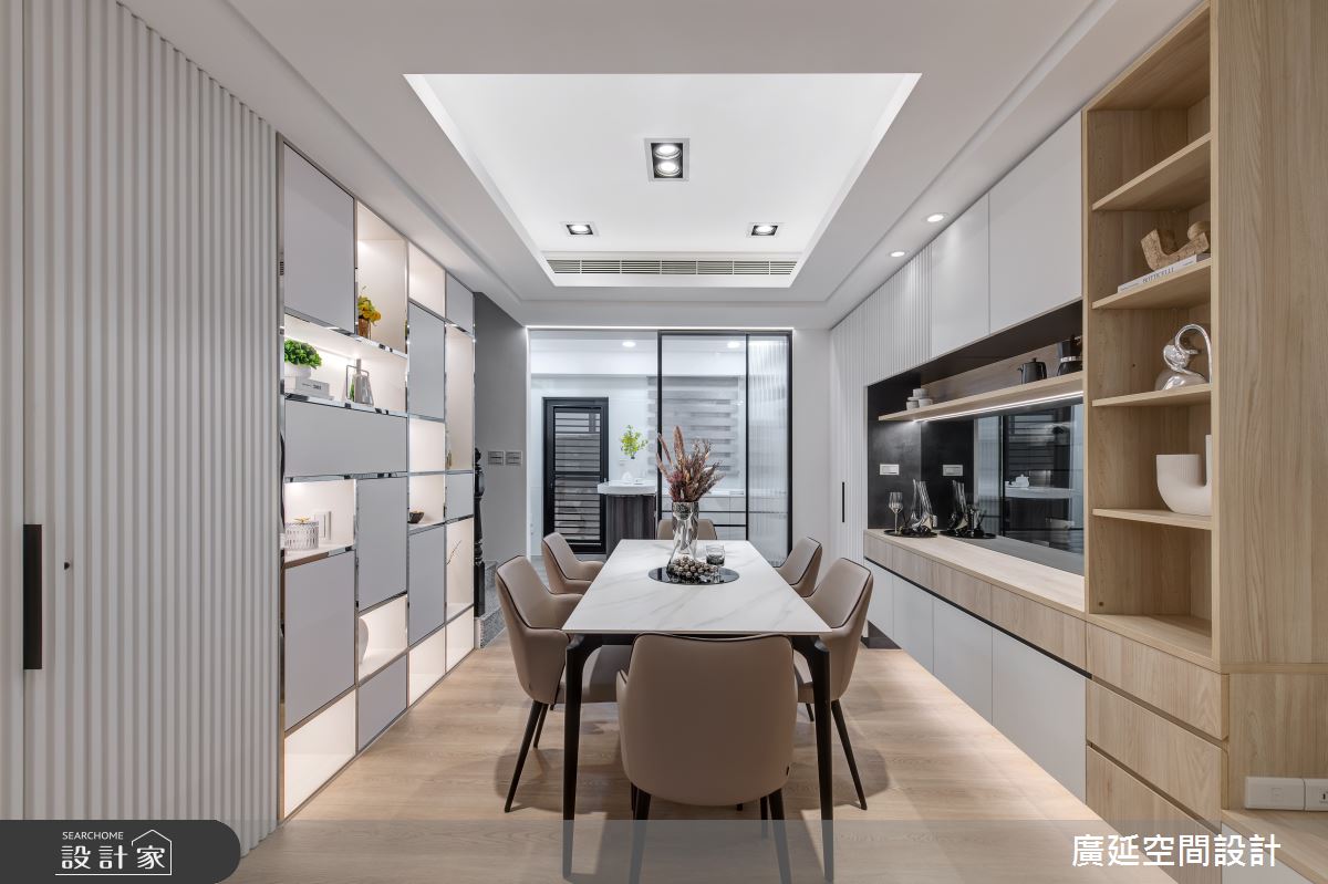 45坪新成屋(5年以下)＿現代風餐廳案例圖片＿廣延空間設計＿廣延_30之13
