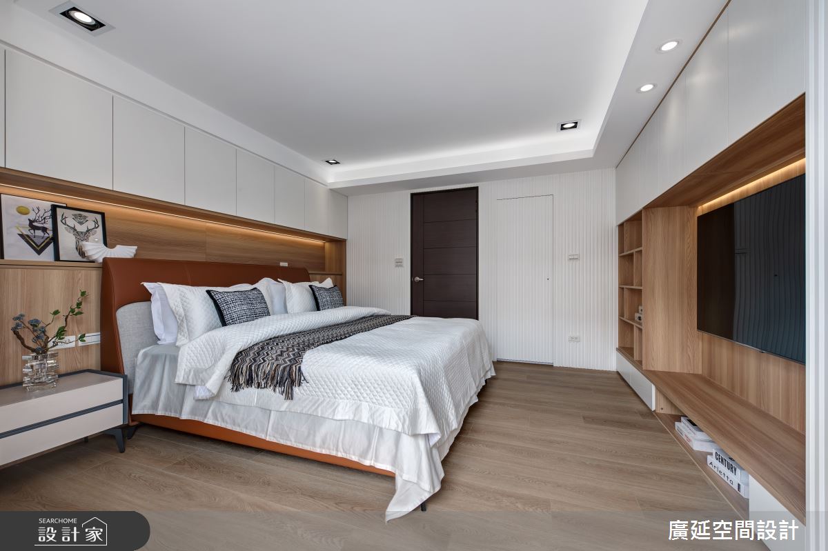 45坪新成屋(5年以下)＿現代風臥室案例圖片＿廣延空間設計＿廣延_30之18