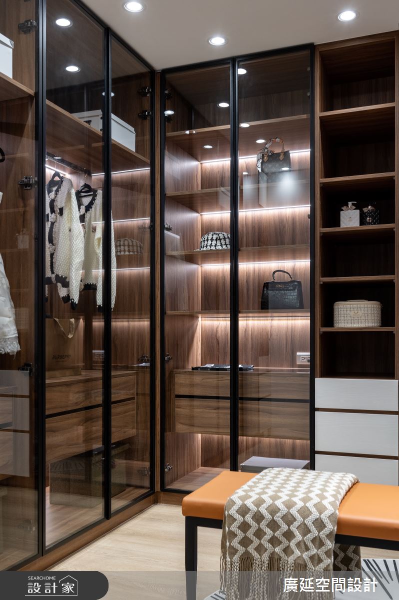 45坪新成屋(5年以下)＿現代風更衣間案例圖片＿廣延空間設計＿廣延_30之34