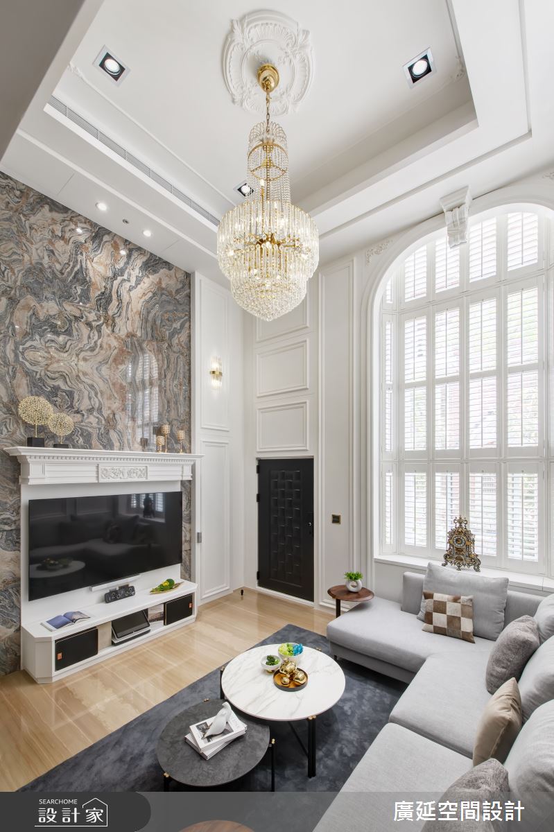 80坪老屋(16~30年)＿新古典玄關客廳案例圖片＿廣延空間設計＿廣延_29之3