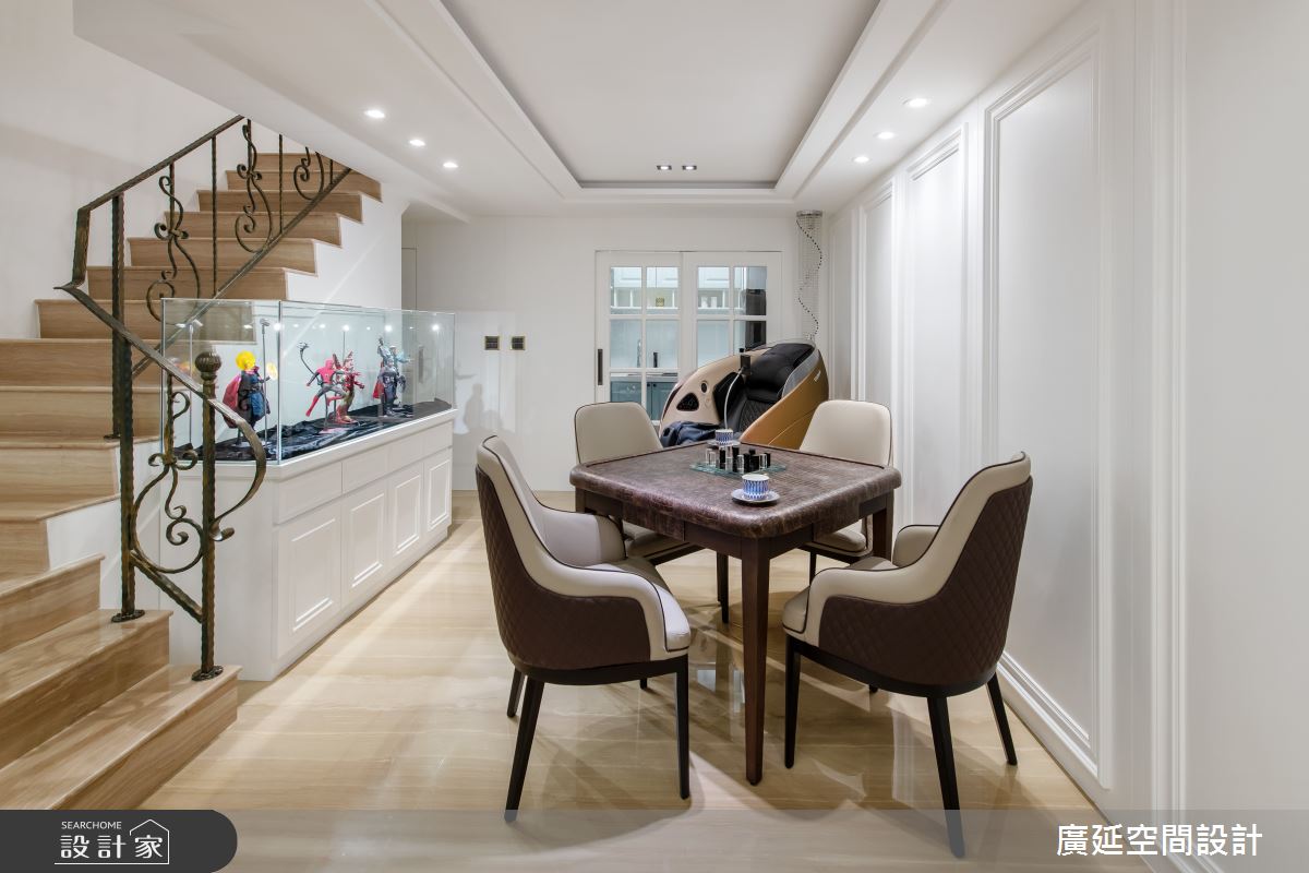 80坪老屋(16~30年)＿新古典餐廳樓梯案例圖片＿廣延空間設計＿廣延_29之13