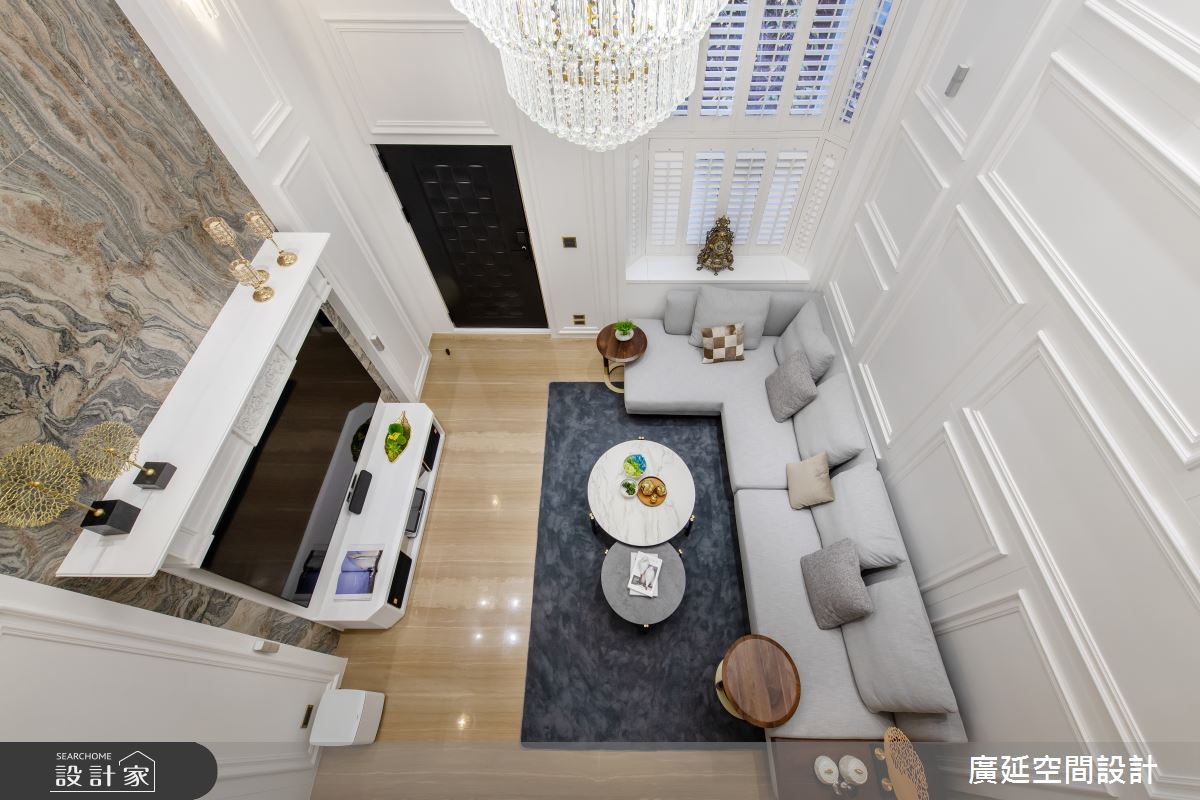 80坪老屋(16~30年)＿新古典玄關客廳案例圖片＿廣延空間設計＿廣延_29之30