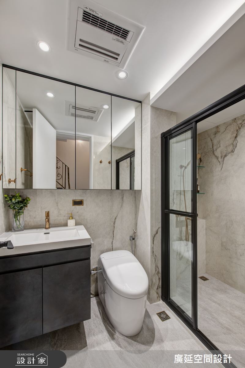 80坪老屋(16~30年)＿新古典浴室案例圖片＿廣延空間設計＿廣延_29之72