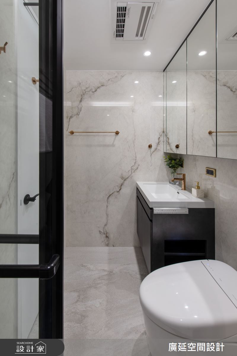 80坪老屋(16~30年)＿新古典浴室案例圖片＿廣延空間設計＿廣延_29之73
