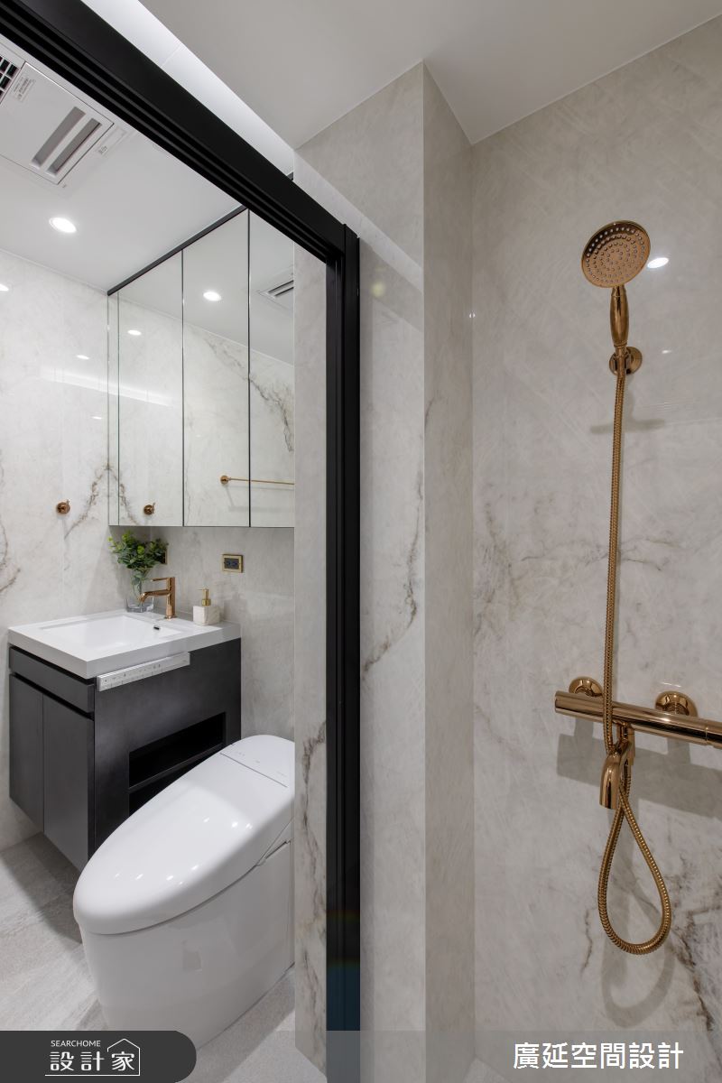 80坪老屋(16~30年)＿新古典浴室案例圖片＿廣延空間設計＿廣延_29之74