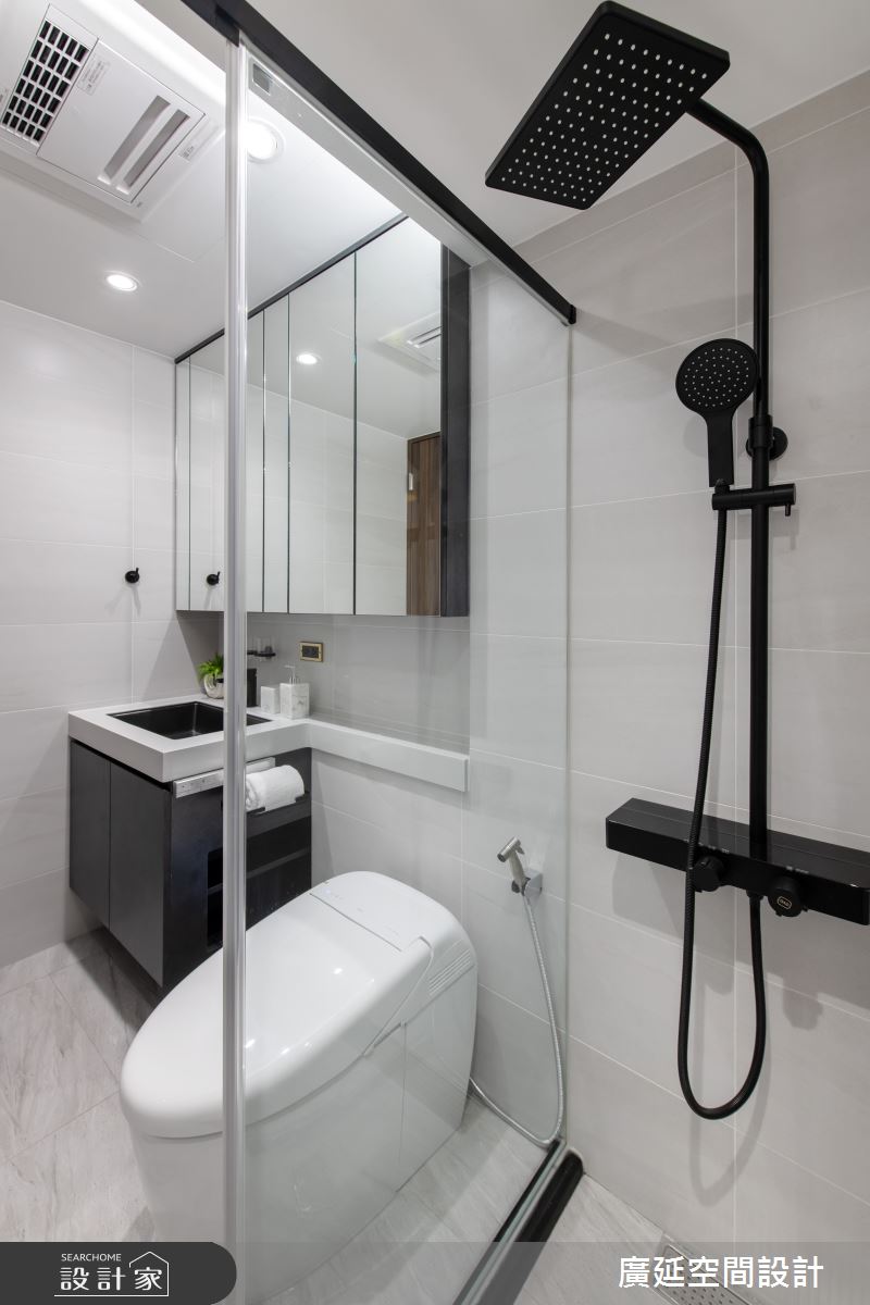80坪老屋(16~30年)＿新古典浴室案例圖片＿廣延空間設計＿廣延_29之76