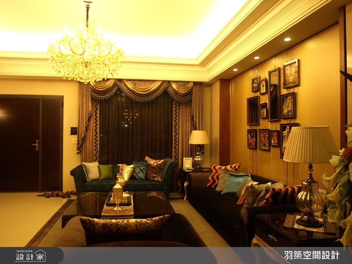 60坪新成屋(5年以下)＿奢華風案例圖片＿羽築空間設計＿羽築_01之3