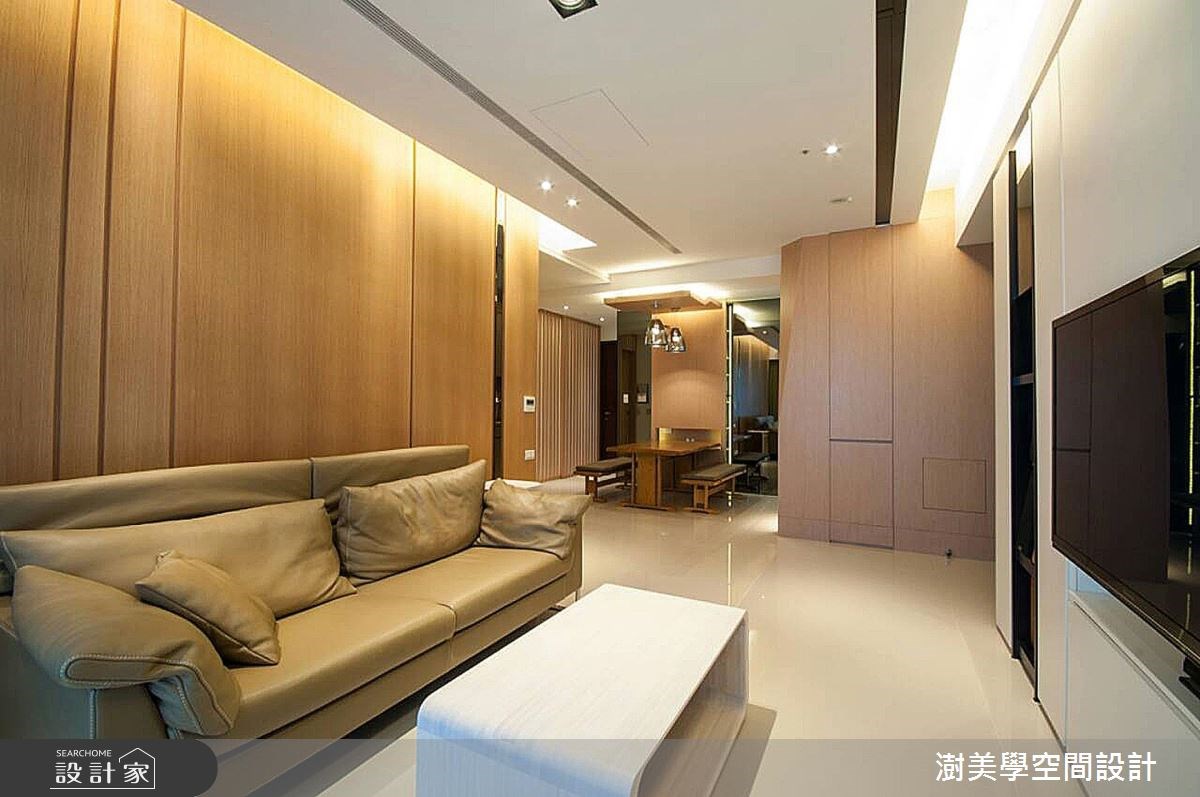 28坪預售屋＿現代風客廳案例圖片＿澍美學室內裝修設計有限公司＿澍美學_03之3