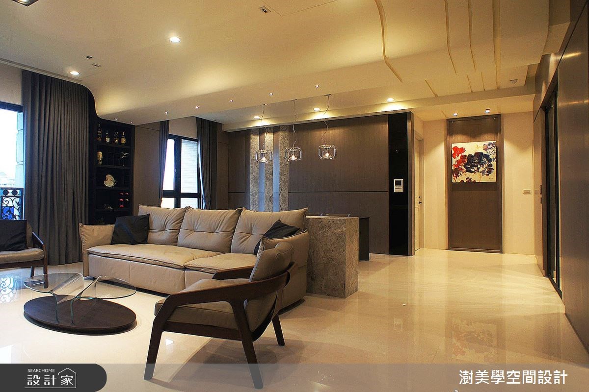 51坪新成屋(5年以下)＿現代風客廳案例圖片＿澍美學室內裝修設計有限公司＿澍美學_04之1