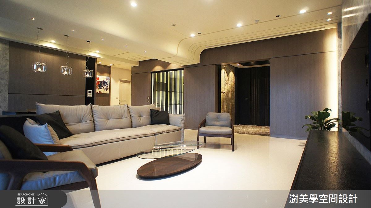 51坪新成屋(5年以下)＿現代風客廳案例圖片＿澍美學室內裝修設計有限公司＿澍美學_04之3