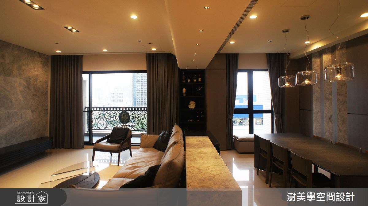 51坪新成屋(5年以下)＿現代風客廳餐廳案例圖片＿澍美學室內裝修設計有限公司＿澍美學_04之7